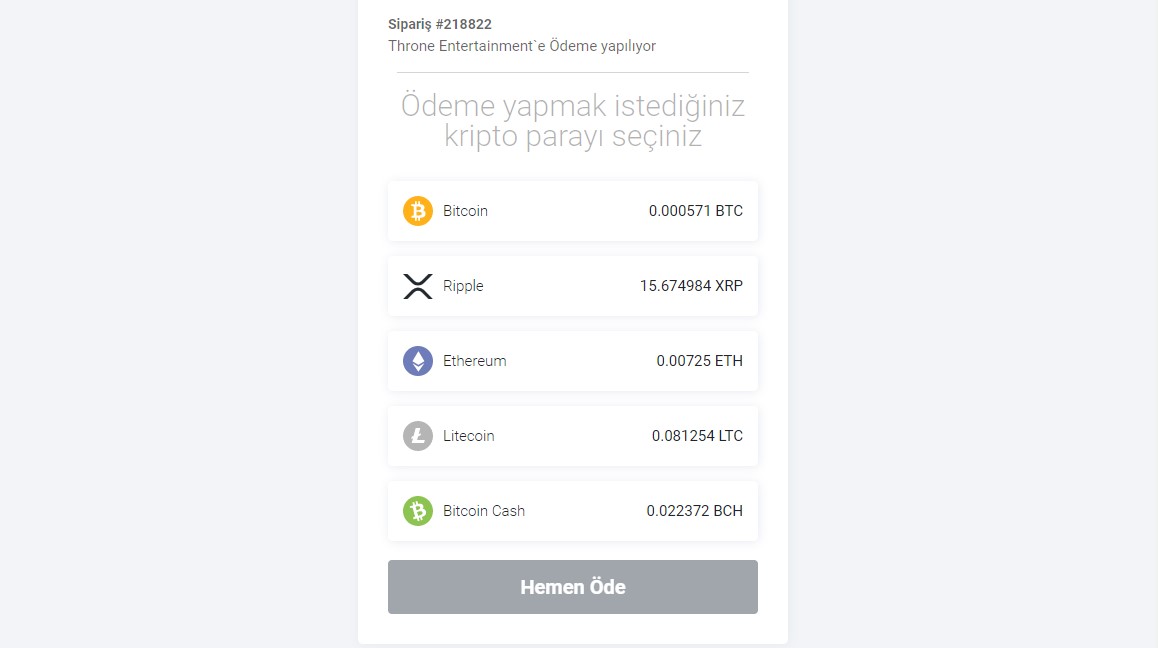 Rexbet Bitcoin ile Para Yatırma